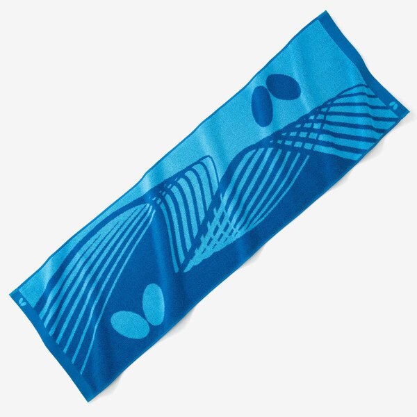 Butterfly Lasicle Sports Towel - Sky Blue